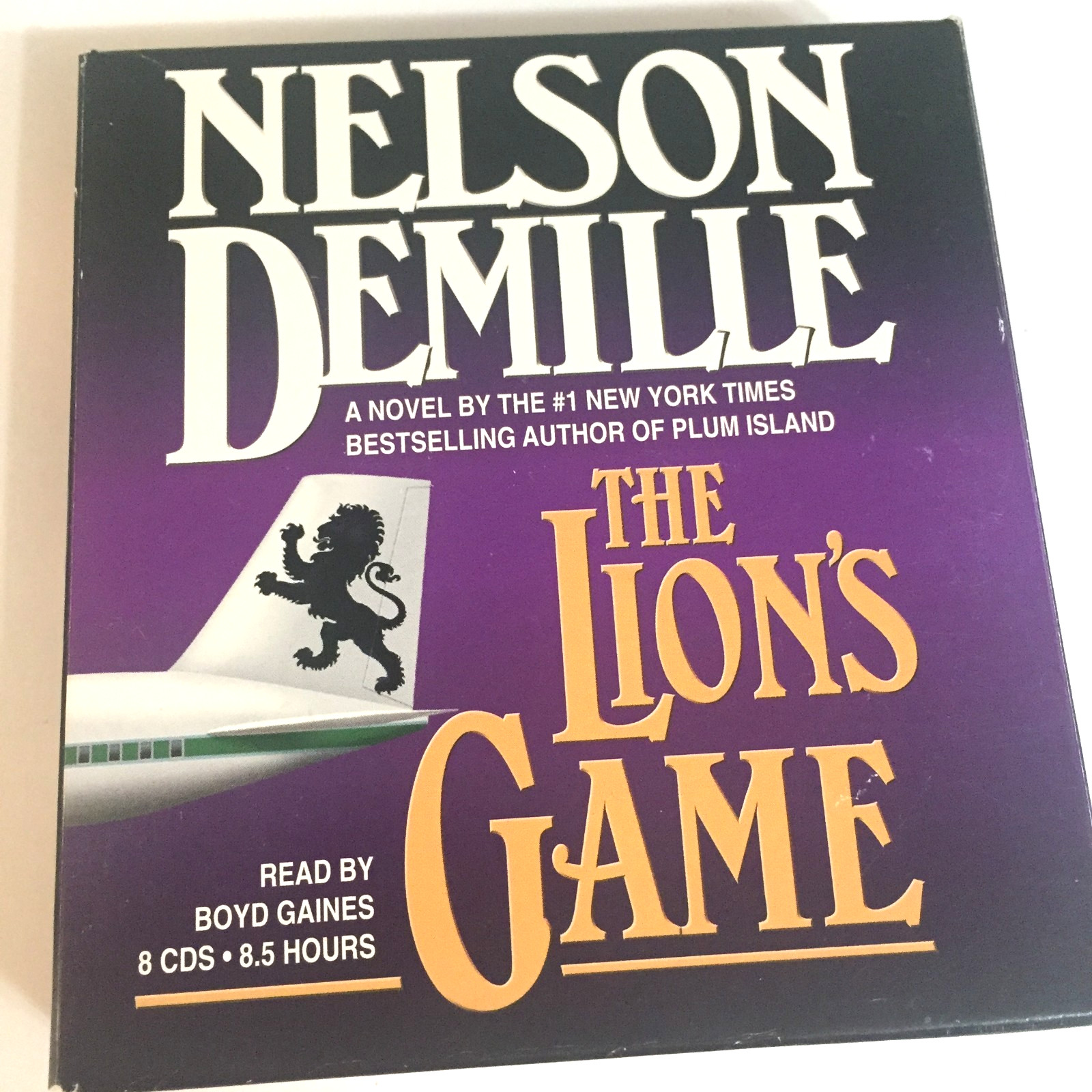 Nelson DeMille: The Lion's Game Audio CD Ships Same Day With Tracking