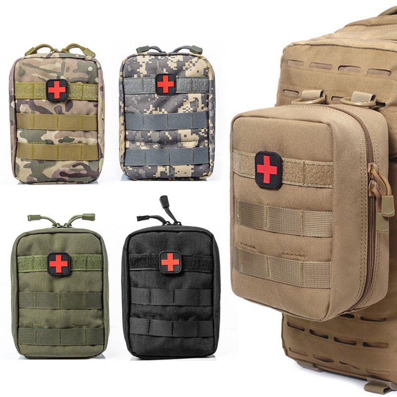 Tactical Molle First Aid Kits EDC Medical Pack Outdoor Military Army Hunting Bag