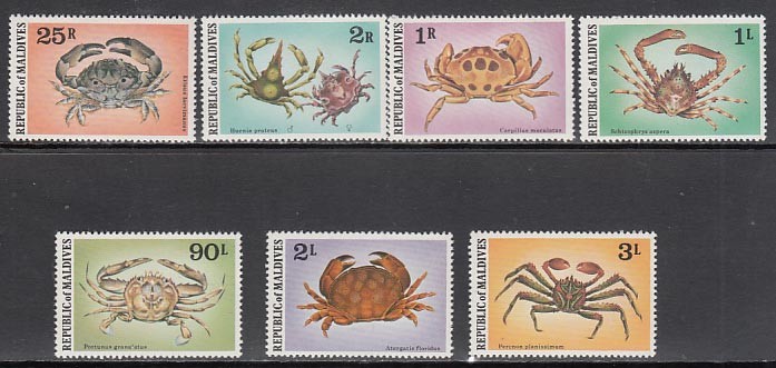 Maldives - Yvert Mail 720/6 ** MNH Fauna