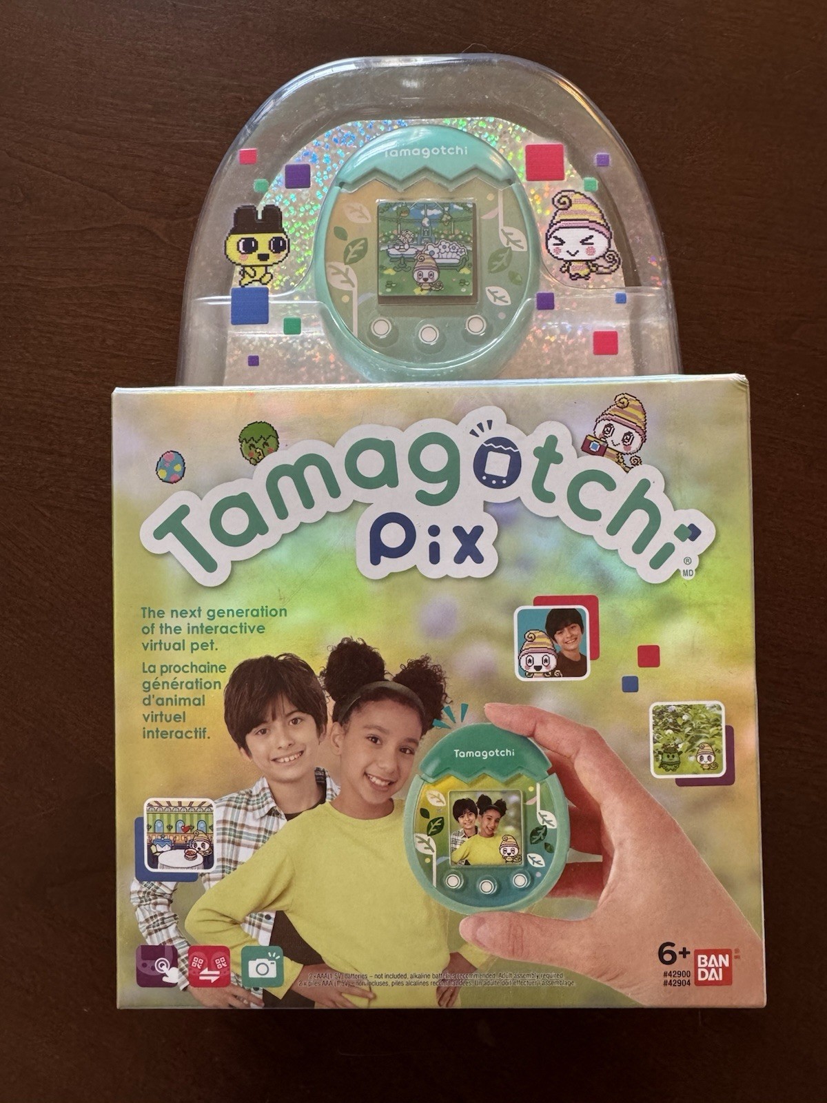 Bandai Tamagotchi Pix Nature Green Virtual Pet Electronic Toy 2021