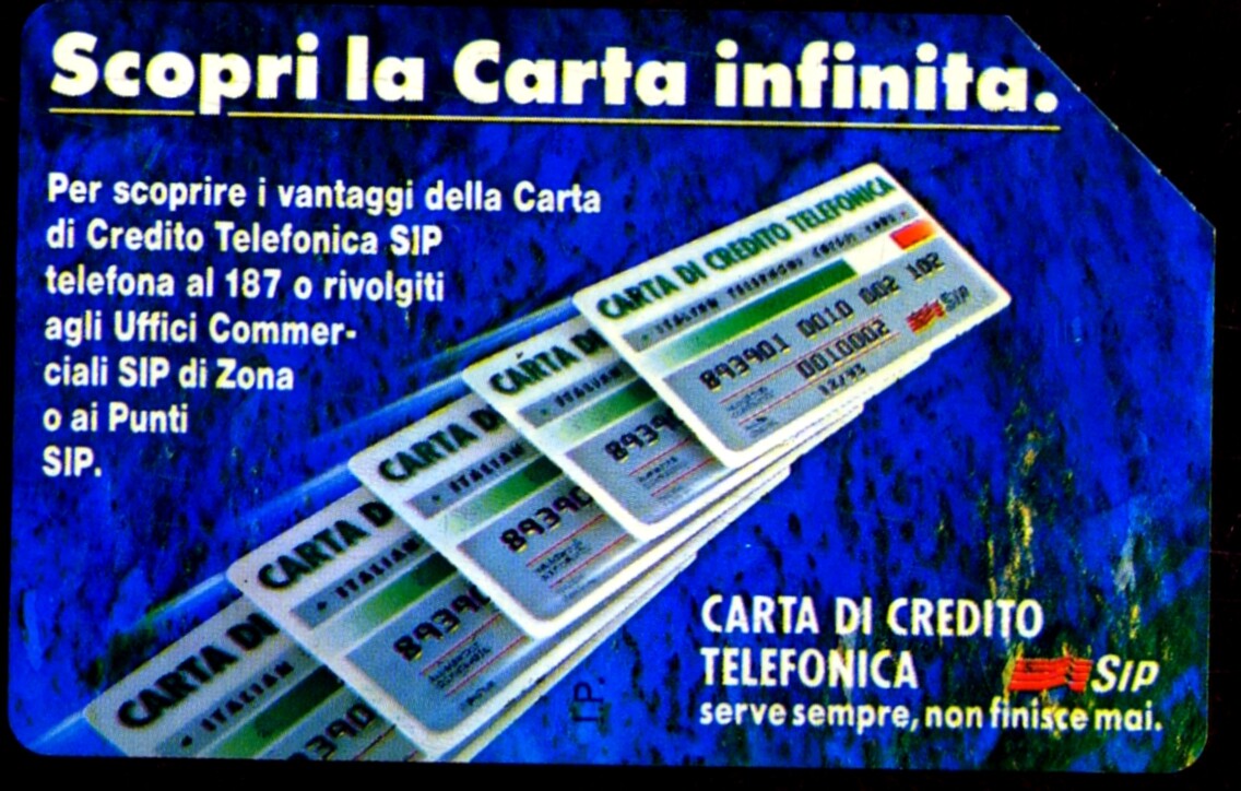 G 127 C&C 1220 Used Phone Card Infinite Card 30.06.94 10,000 L. PIK