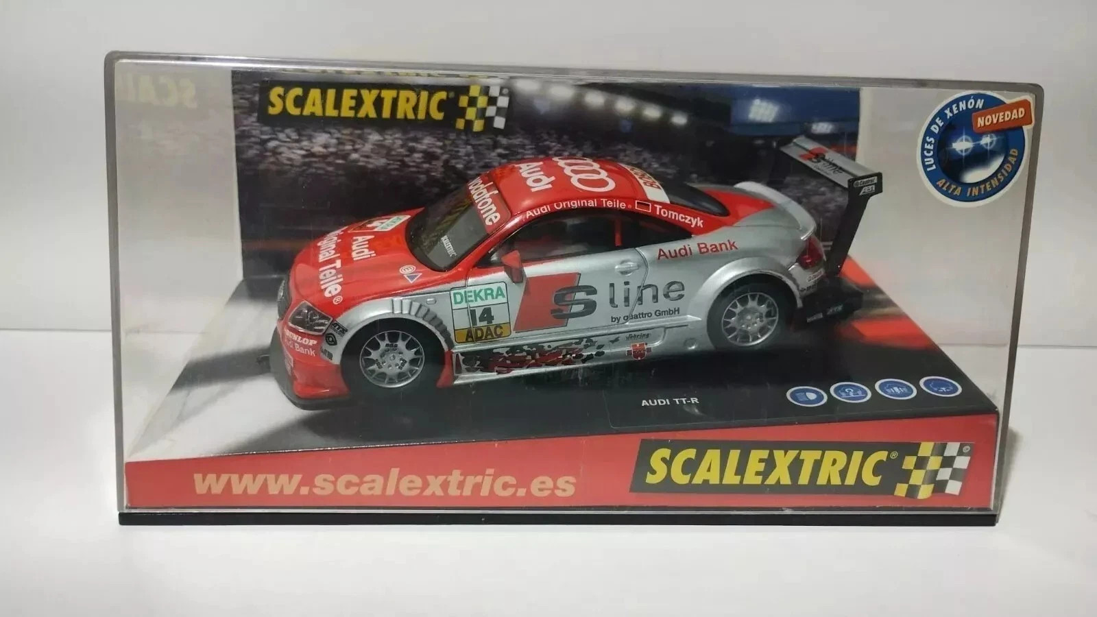 acn SCALEXTRIC B AUDI TT-R DTM "TOMCZYK" 6139