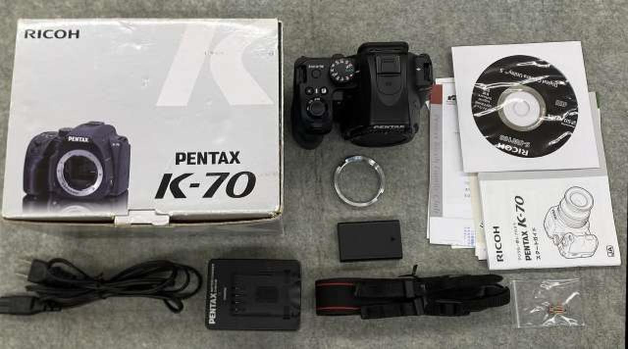 Pentax K-70 Body Black with Accessories Used Shutter 5730 | Includes Mount Adapt