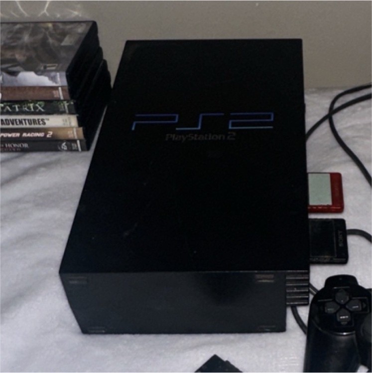 Sony PlayStation 2 SCPH-39001 Console Lot Controllers Memory Cards Games