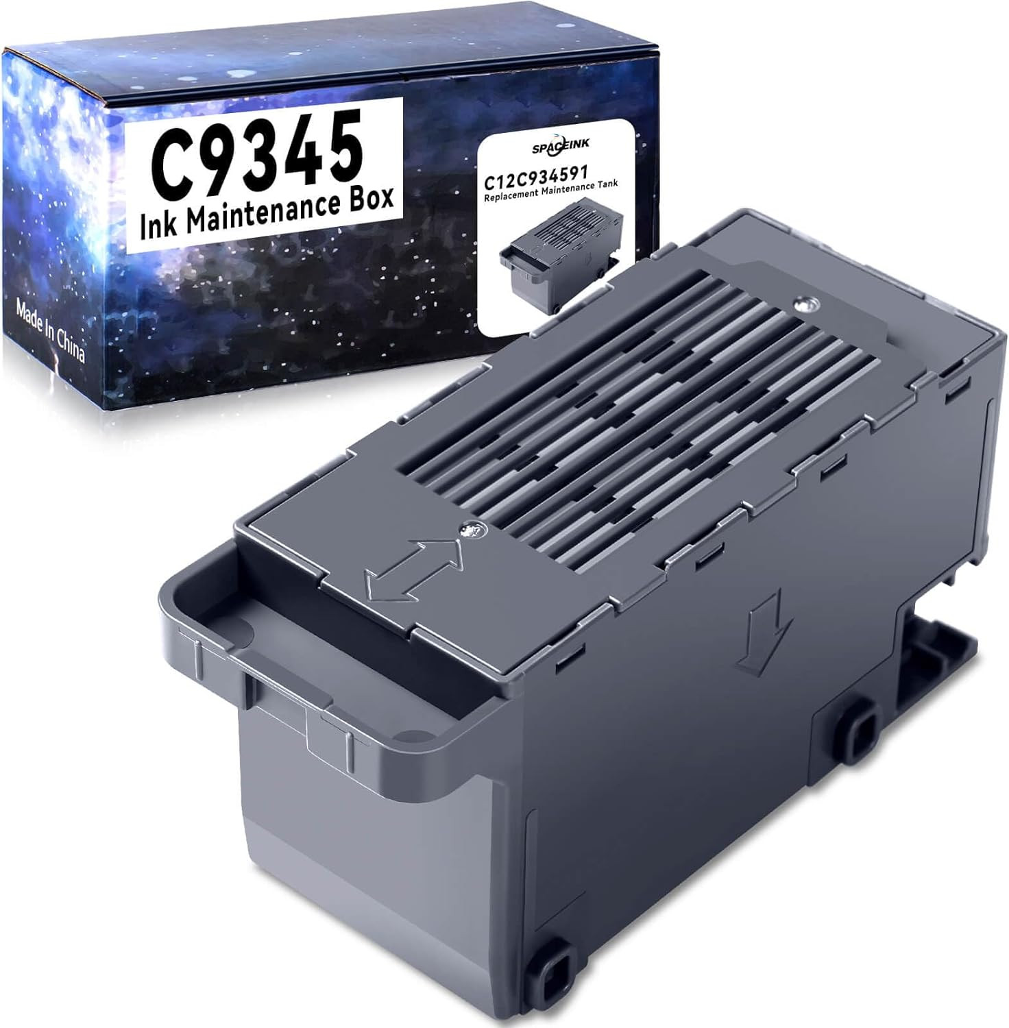 Spaceink C9345 Ink Maintenance Box Tank for ET-8550 ET-16600 ET-5850 ET-5800 ET-