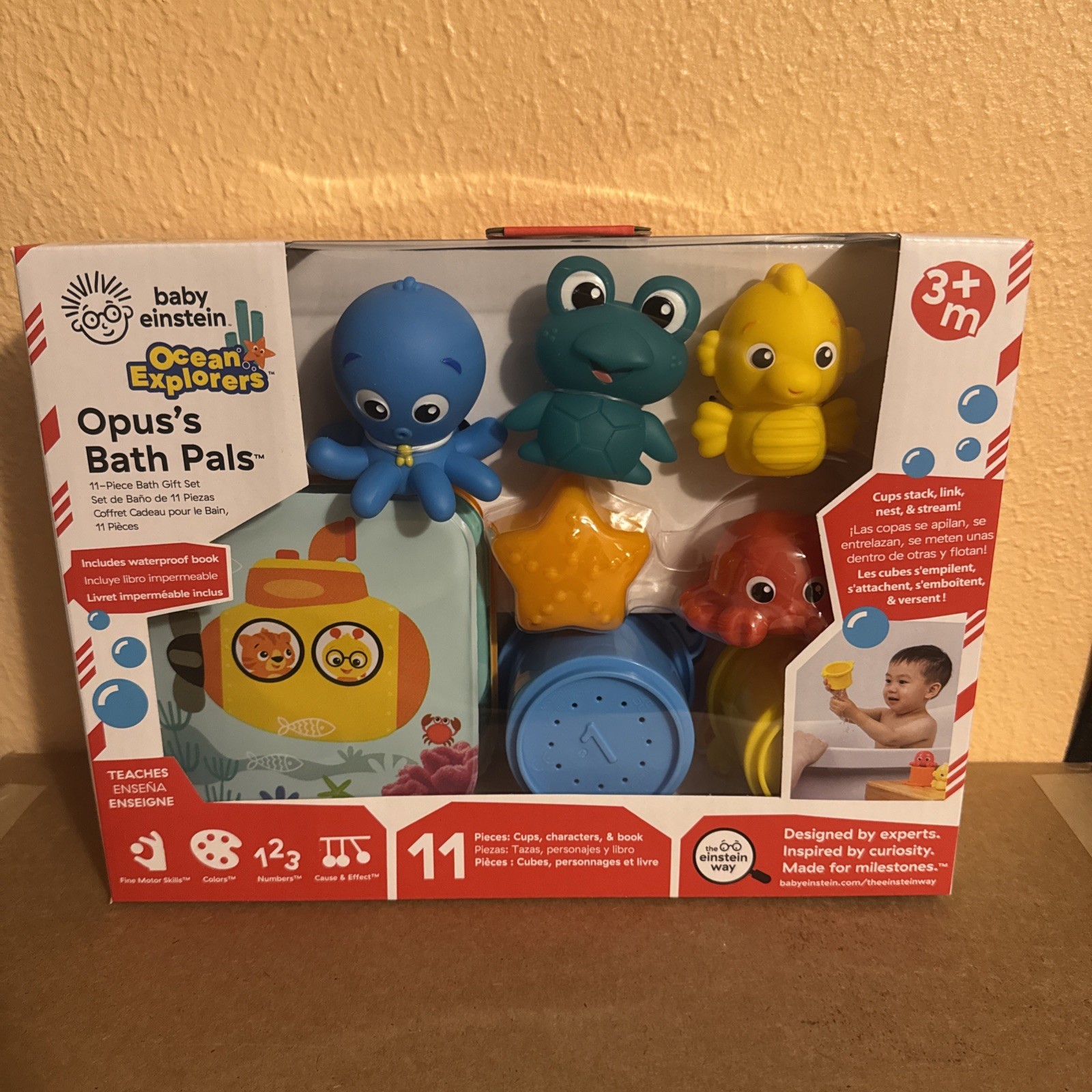 Baby Einstein Ocean Explorers Opus Bath Pals Gift Set - 11pk - 3 Months+