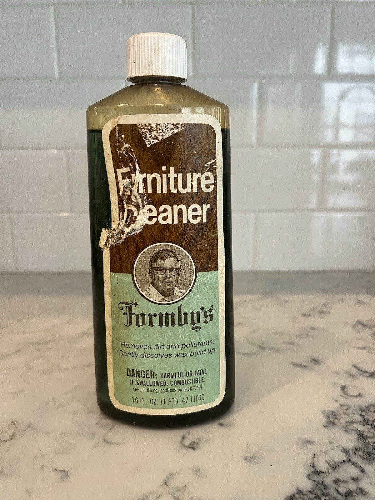 Vintage Formby’s Furniture Cleaner 16 oz 1 Pint 80% Full