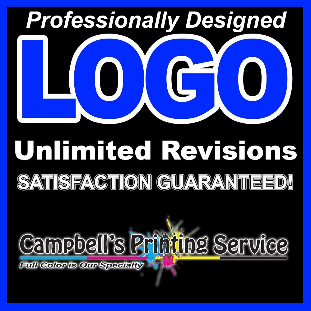 Professional Logo Design - Unlimited Revisions - Source Files Provided