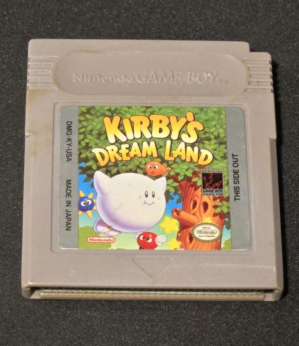 Kirby's Dream Land Nintendo Game Boy Authentic Tested And Working 