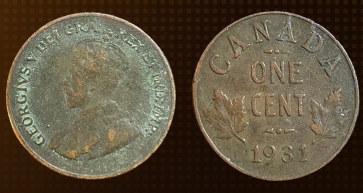 Canada 1 cent • 1931