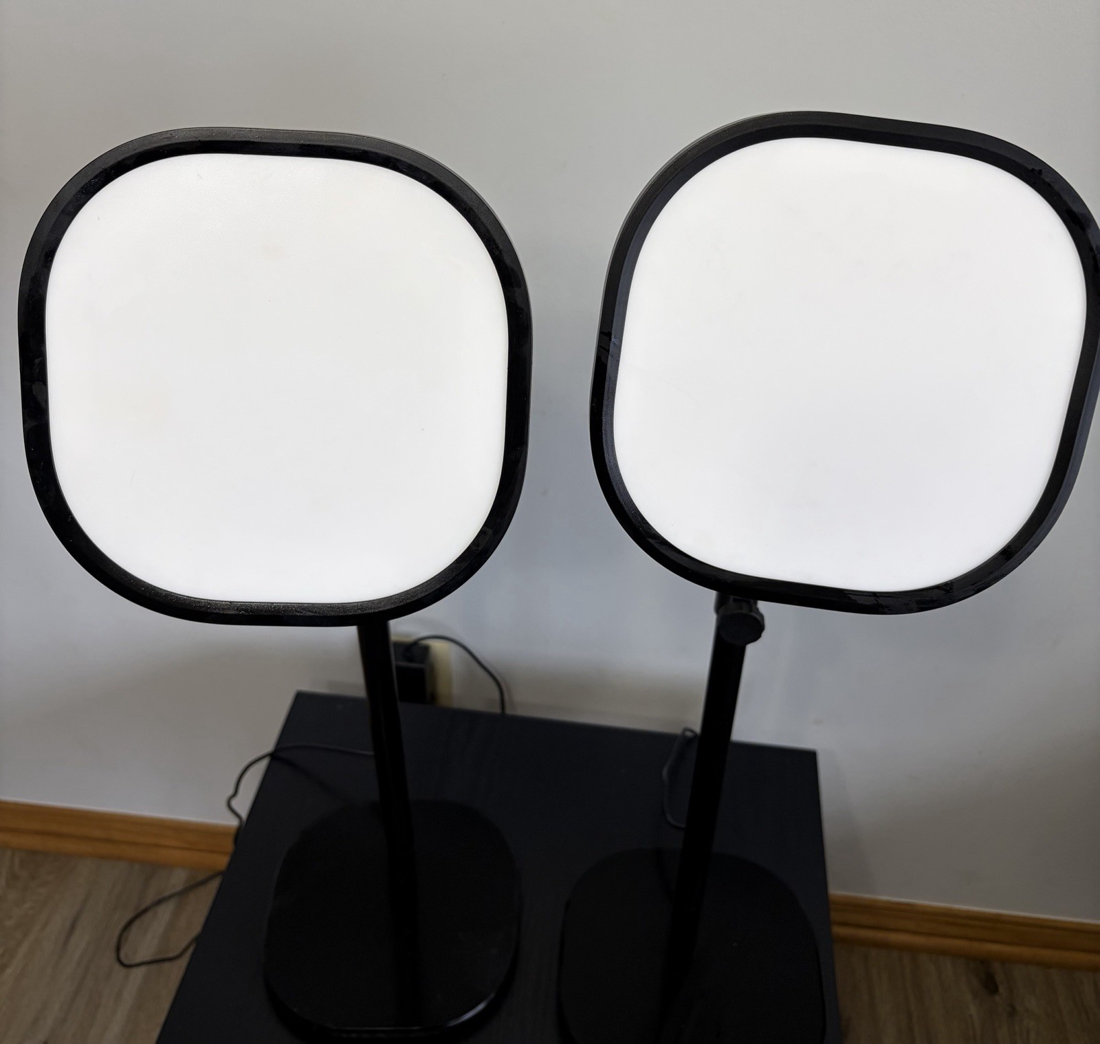 Elgato Key Light Air LED Studio Lighting Units Black AC-Powered Set of 2 26W