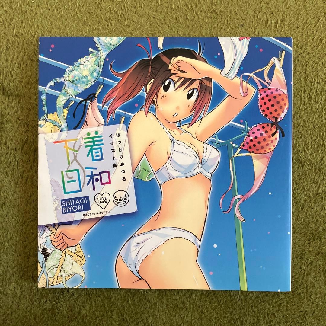 Mitsuhiro Hattori Illustration Book Underwear Weather Art Collection Collectible