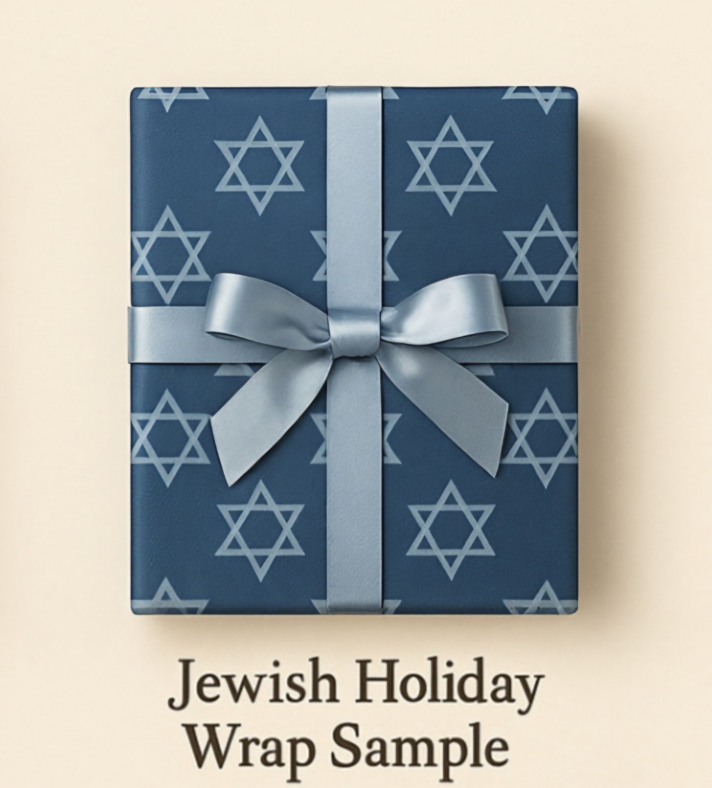 Jewish Holiday Gift Wrap Service Add-On • Hanukkah Judaica Wrap
