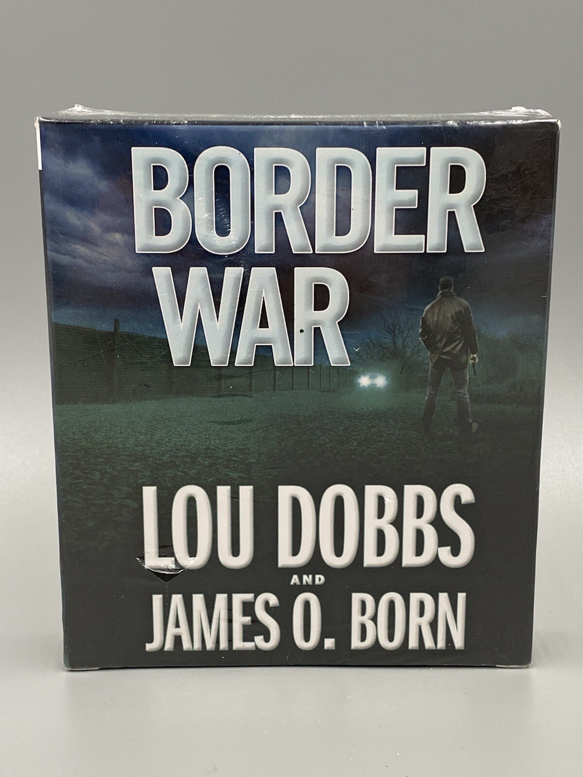 Border War by Lou Dobbs & James O. Born Audio Book CD Sealed