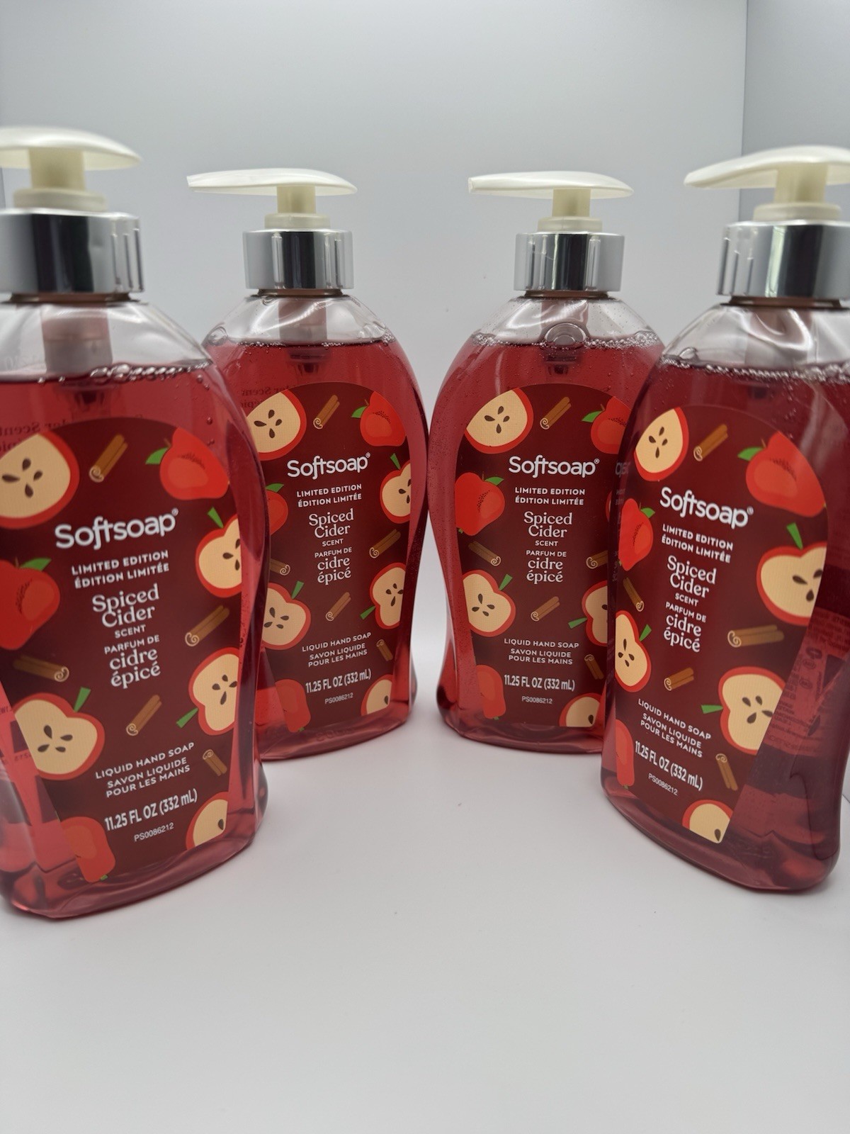 Softsoap Fall Spiced Cider Liquid Hand Soap 4pk -