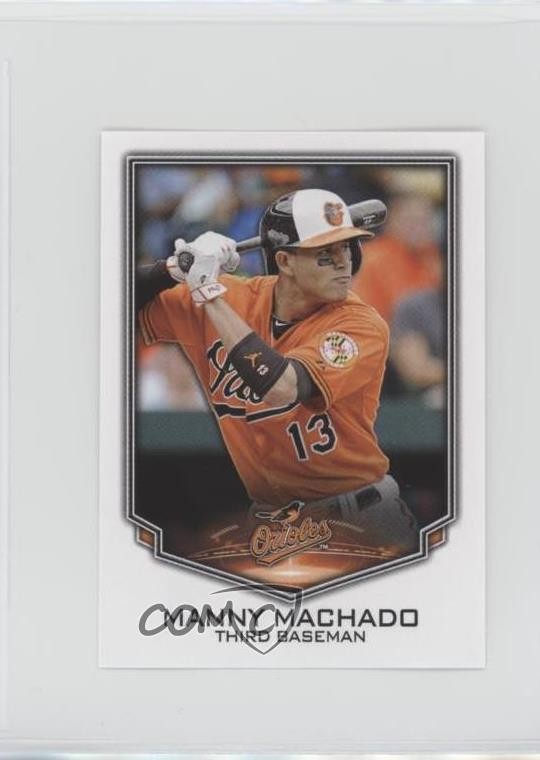 2016 Topps Album Stickers Manny Machado #57 2f4