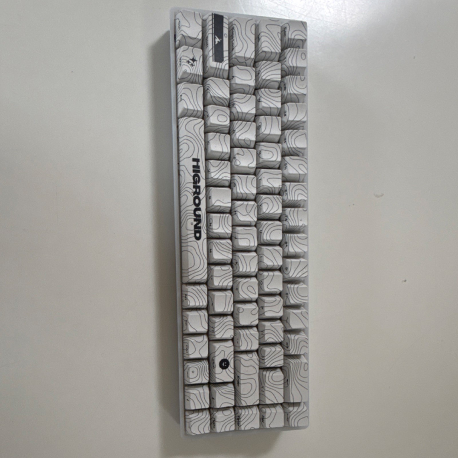 Higround Trailhead 65 Mechanical Keyboard USB-C Patterned Keycaps QWERTY