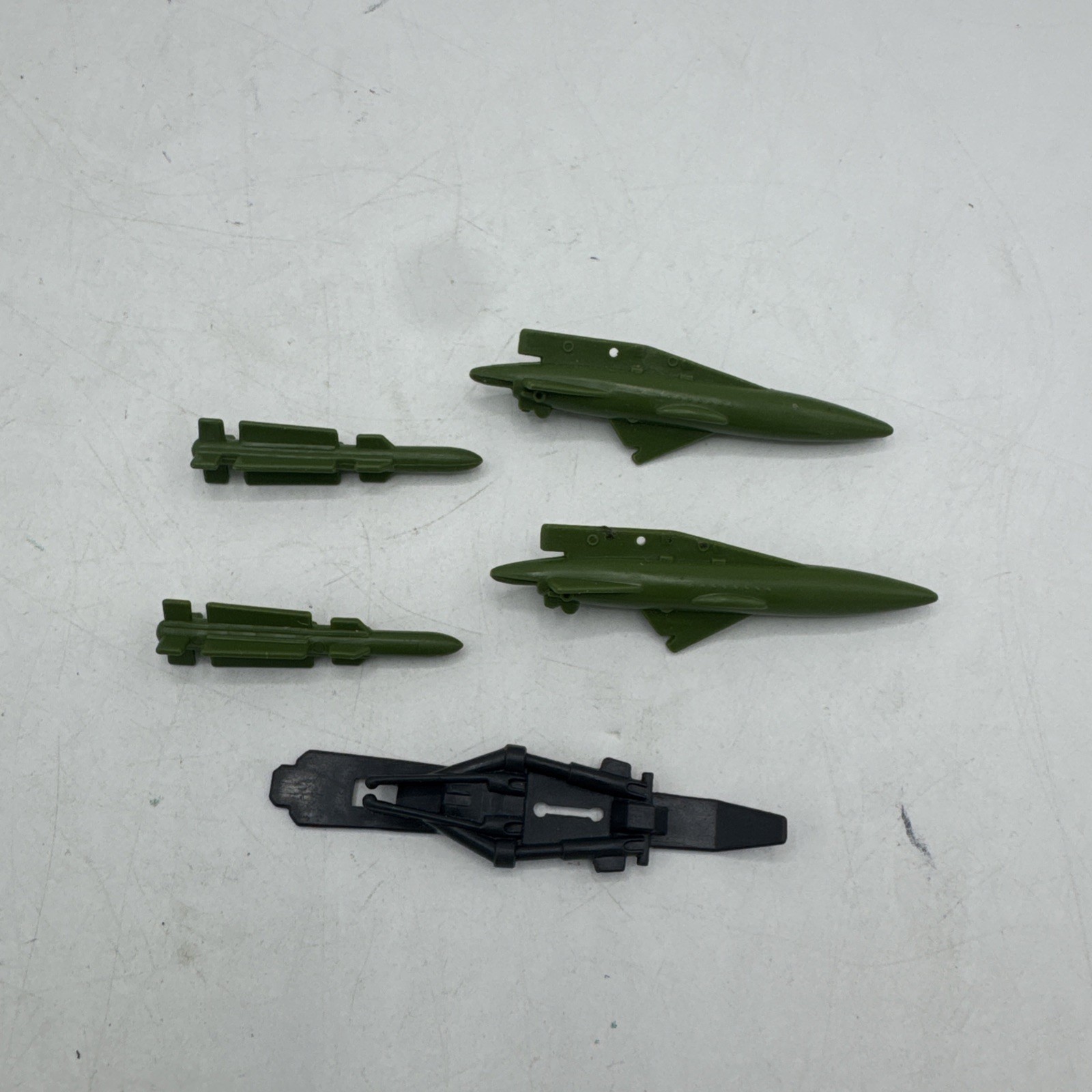 GI Joe Snow Cat Missiles Green & Gray Vehicle Gear Accessory 1987 Hasbro Vtg