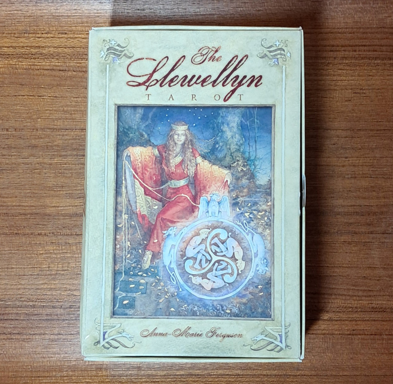 The Llewellyn Tarot by Anna-Marie Ferguson 2006 1st Edition Box Set Welsh Celtic