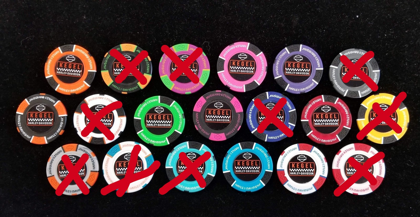 Kegel Poker Chips