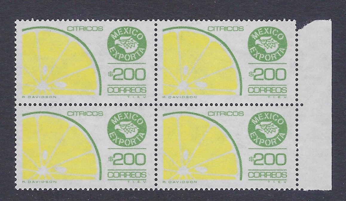 EXPORTA   "Citrics-Citricos"  B4  SC#1554a Ex#55a PPR #3  (E401)