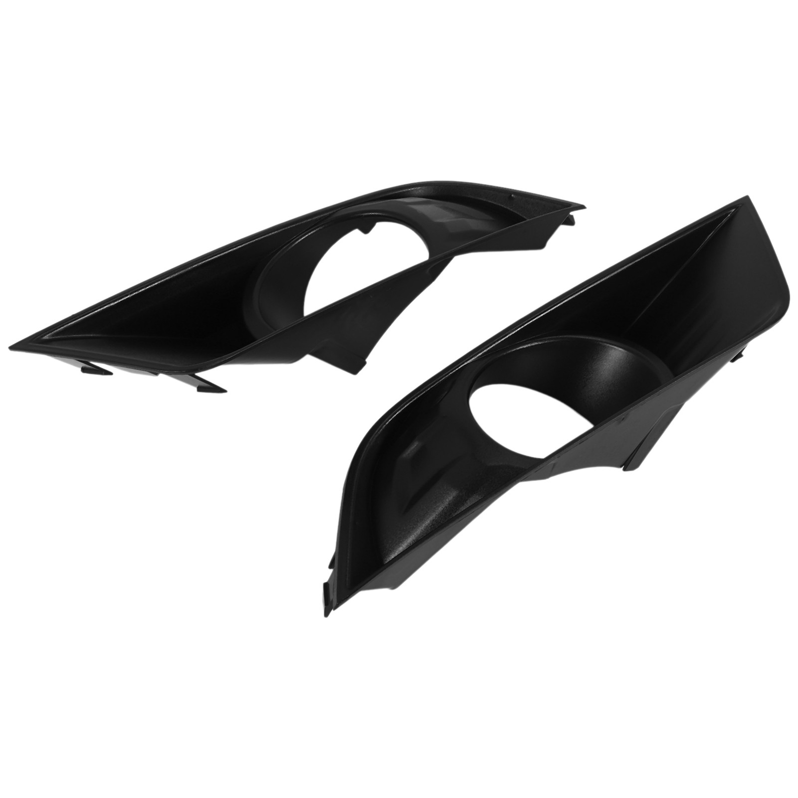 1 Pair Front Bumper Fog Light Frame Turning  Lamp Cover Daytime Running7637