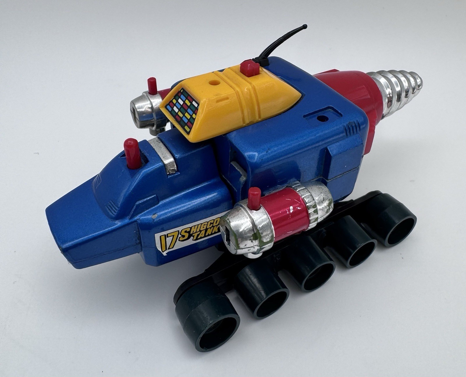 Vtg Shogun Warriors Shigcon Tank PB-10 Diecast Mattel Bandai Japan 1978