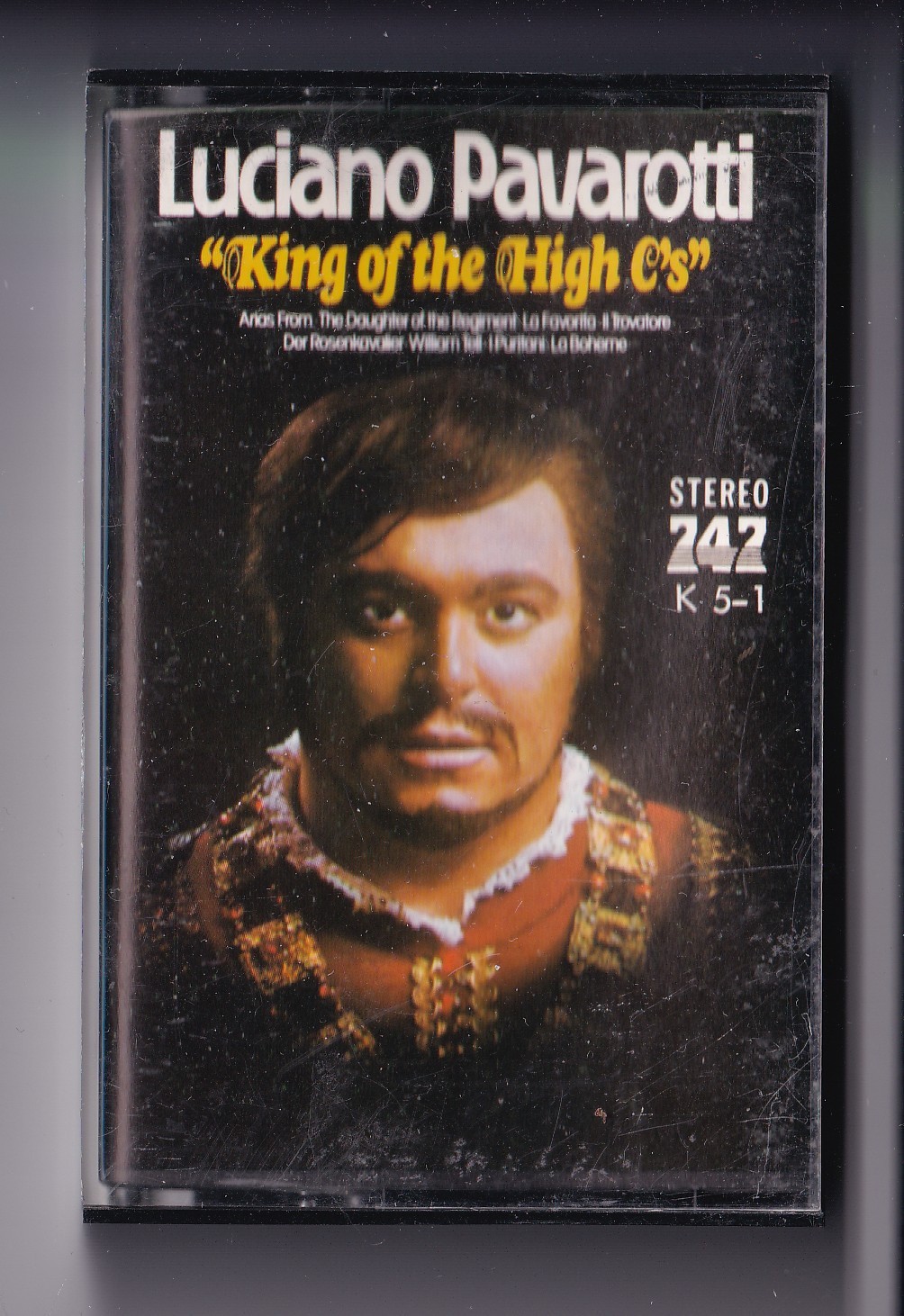 (MB729) Luciano Pavarotti, King Of The High C's - Cassette Tape