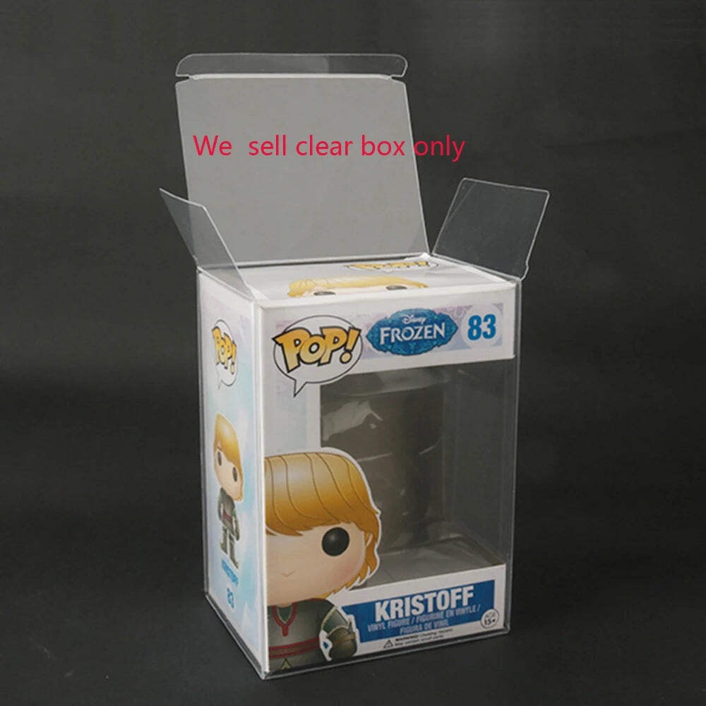 ZUIDID 4-inch Transparent Clear Box for Funko Pop | High-Quality Protective Stor