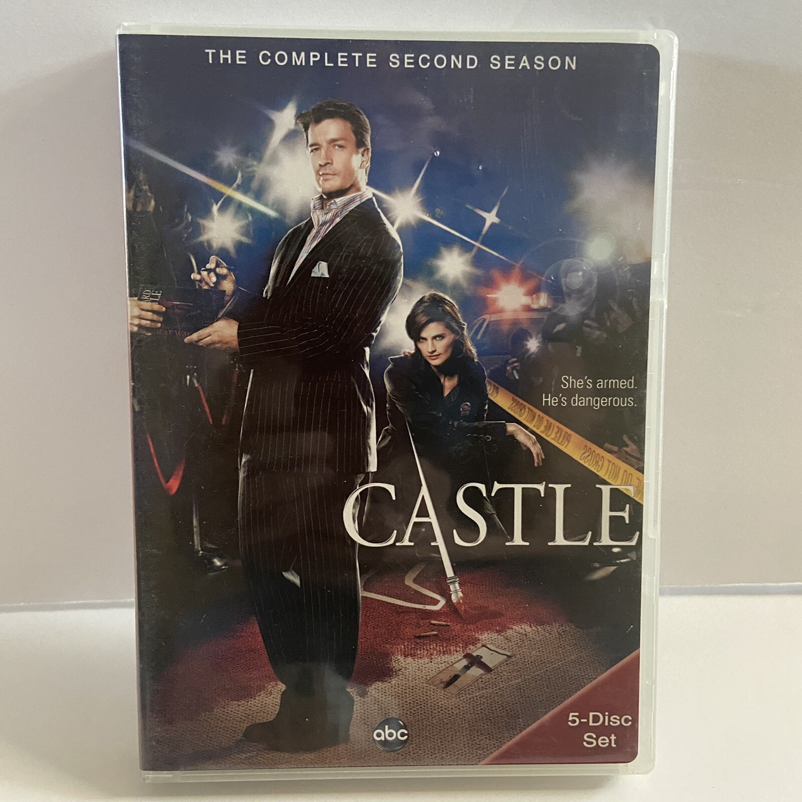 Castle: The Complete Second Season DVD 2010 5-Disc Set) TV Series ABC Detective
