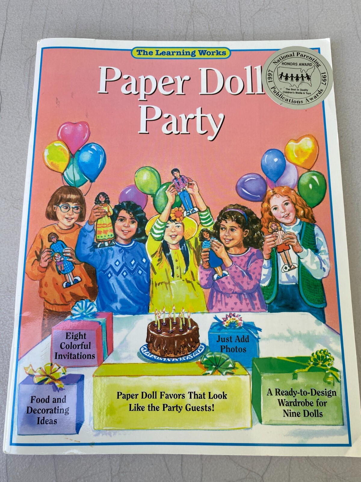 Paper Doll Party The Learning Works 1996 New Book