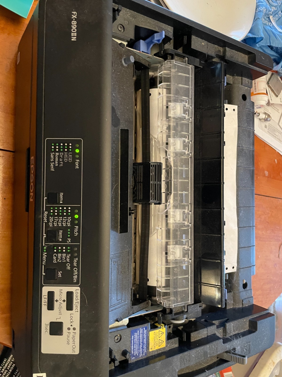 Epson FX-890II Impact Printer - (C11CF37201)