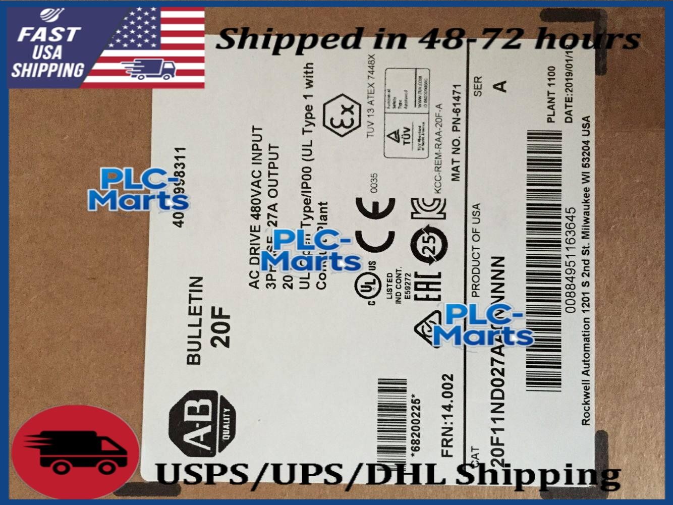 20F11ND027AA0NNNNN New in Box 1PCS Free Fast Ship