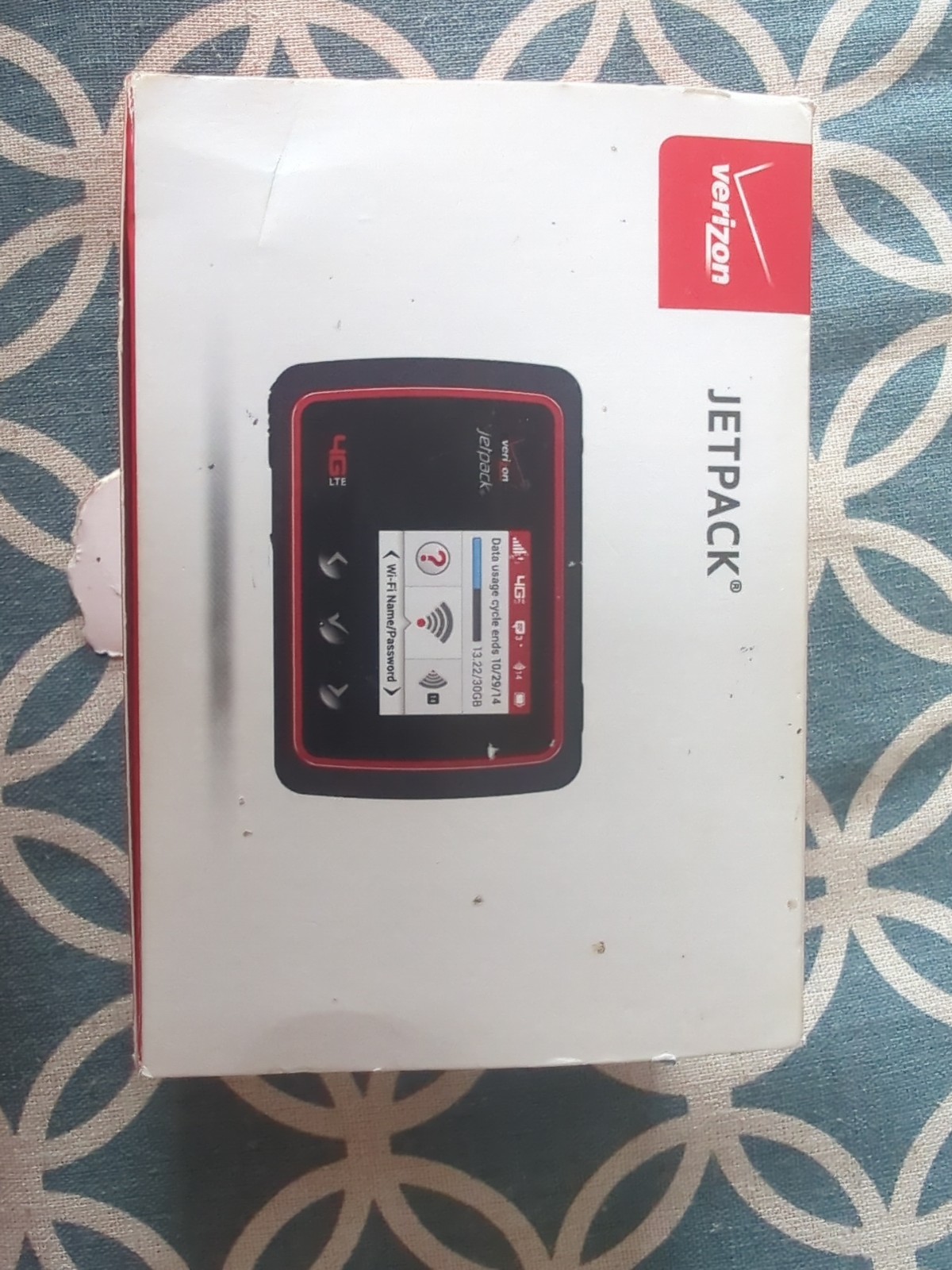 NovAtel Jetpack MiFi 6620L Verizon Wi-Fi Hotspot Modem