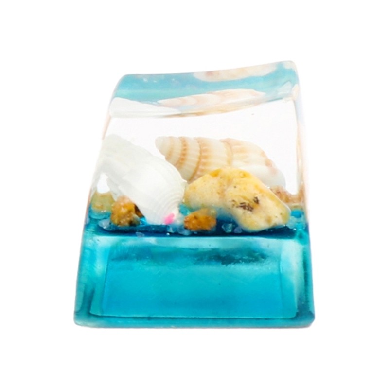 Delicate Backlit Resin Keycap Hand Engraved Resin Keycaps DIY Replace Keycaps