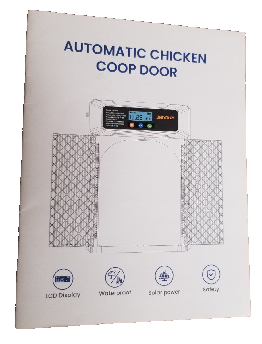 Automatic Chicken Coop Door Model M02