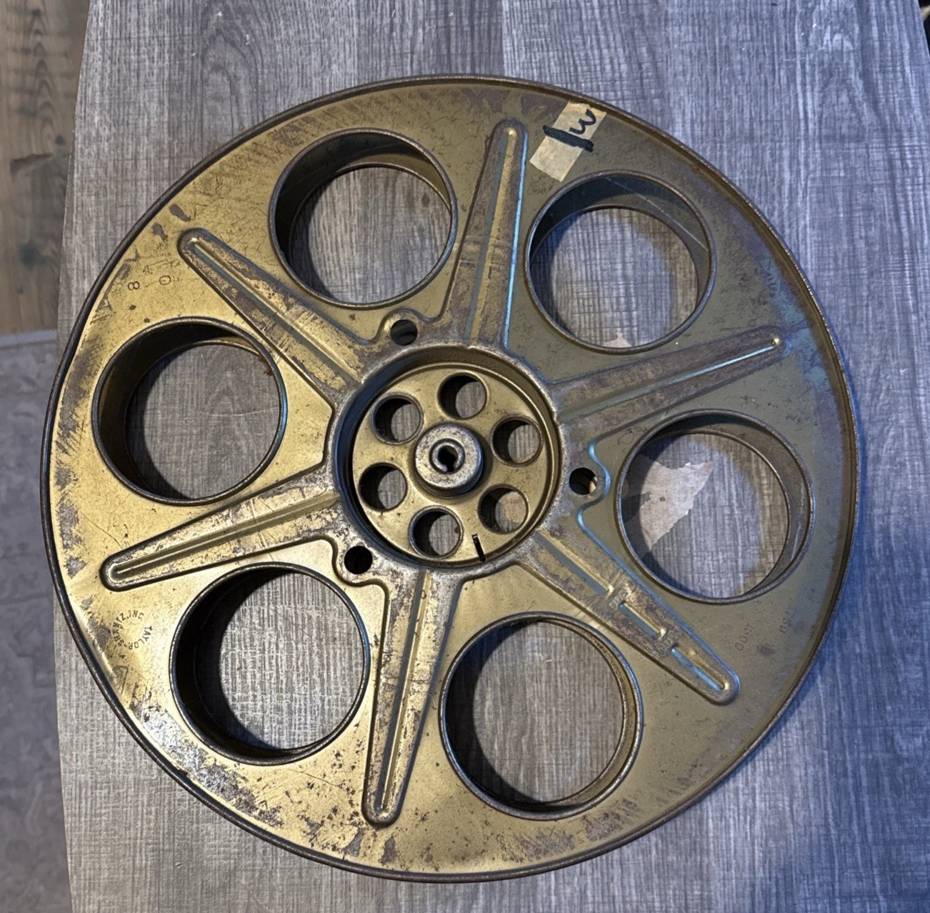 Vintage Movie Theater Cinema Projector Film Reel 35mm Motion Picture