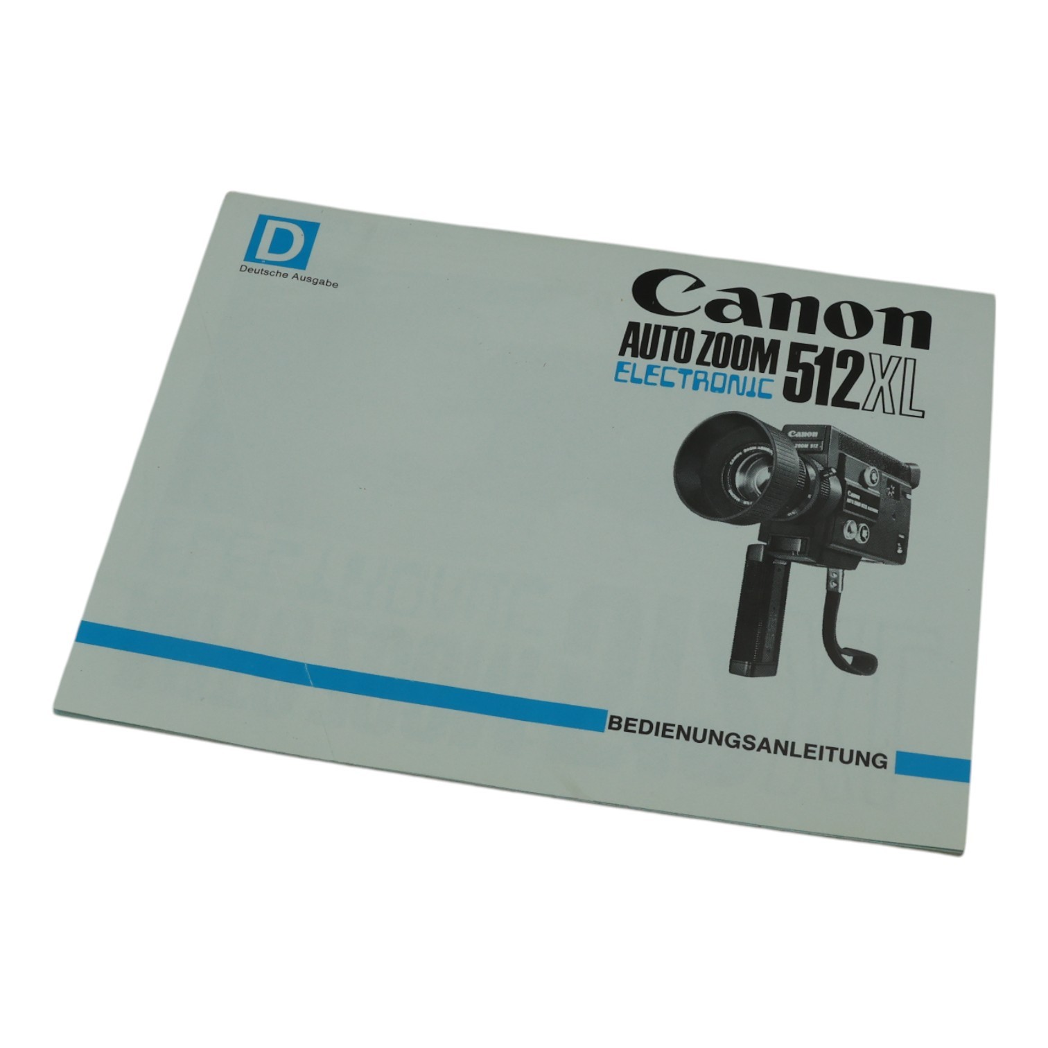 Canon auto zoom electronic 512xl Manual Instructions for use