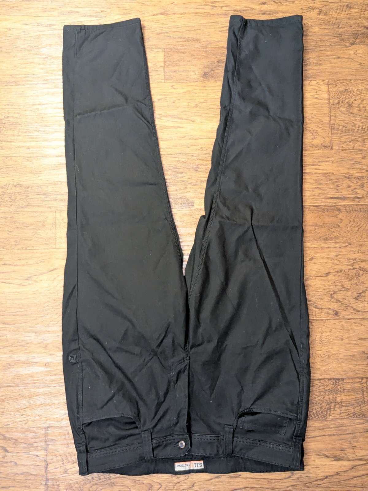 5.11 Tactical Men's Black Pants 38x32 Polyester Cotton Solid