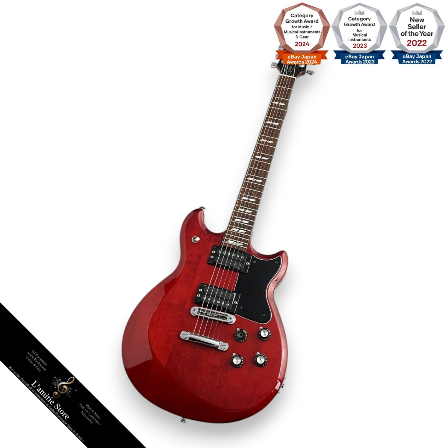 YAMAHA SF700 Electric Guitar 24Fret Classic Design 4.04kg