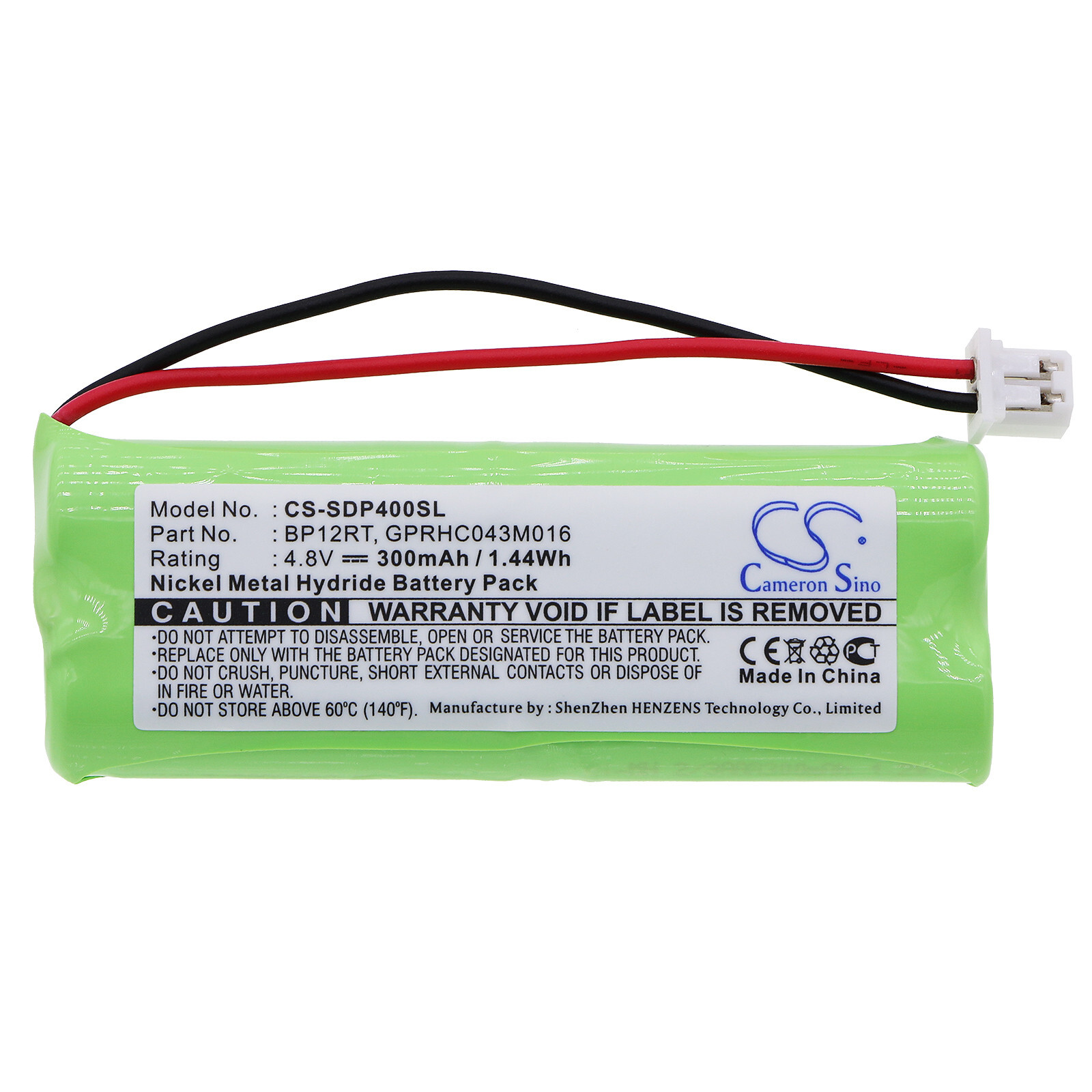 Battery 300mAh Type BP12 BP12RT GPRHC043M016 for Dogtra 1500NCP 175NCP 1900NCP