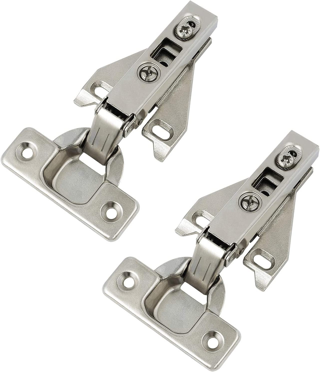 1 Pair（2 Pack） Kitchen Cabinet Hinges for Face Frame Cabinet, Concealed Cabinet 