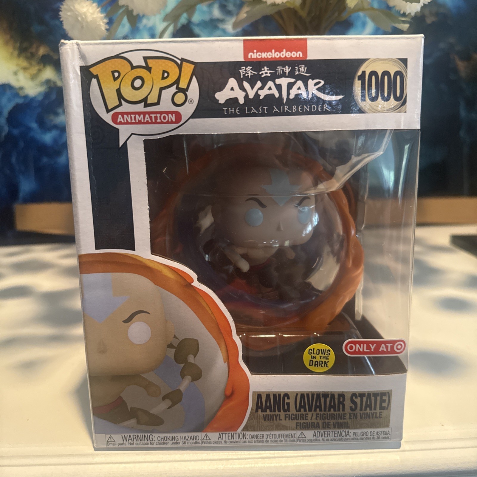 Funko Pop! Aang Avatar State #1000 Glow in the Dark – Avatar Last Airbender