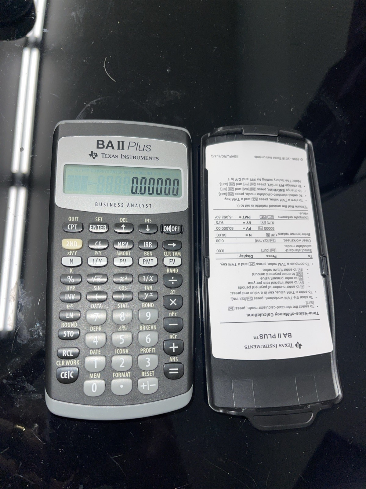 Texas Instruments BA II Plus Professional Financial Calculator