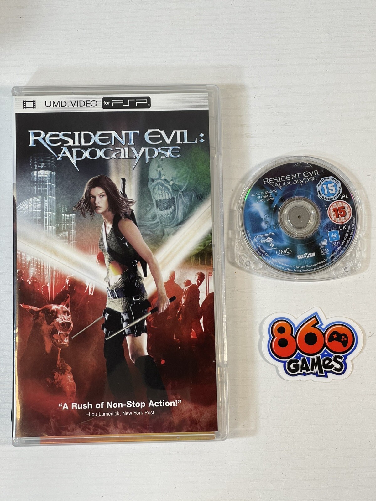 Resident Evil Apocalypse (Sony PSP UMD Movie)