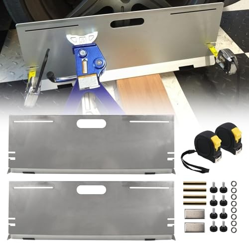  Stainless Steel Wheel Alignment Tool Plates, 2-Pack Toe Alignment Tool Basic