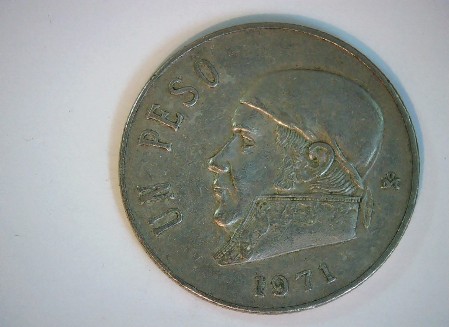 Mexico 1971 1 Peso Morelos (Un Peso) type Coin