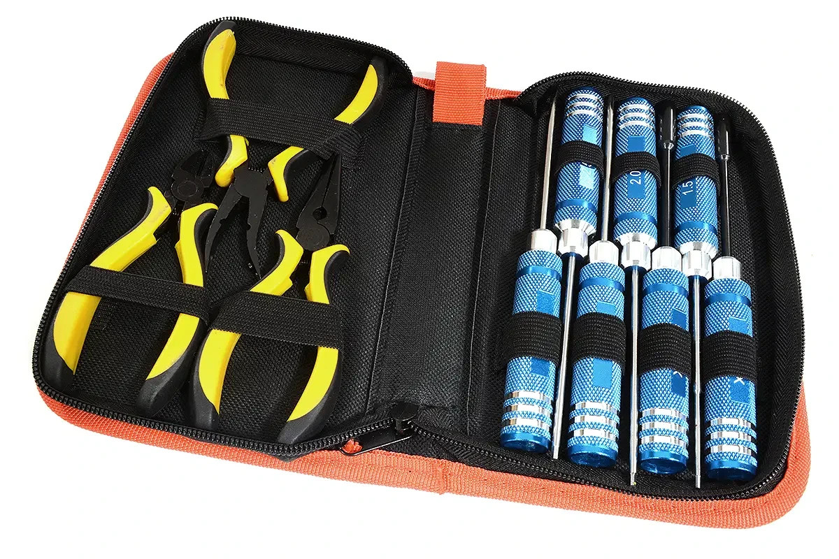 INTEGY Complete 10pcs RC tool set w/ Carrying Bag INTC30249