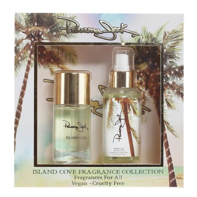 Panama Jack 22011986 Unisex Island Cove Gift Set 1 oz EDT Spray & 2.5 Body Mist