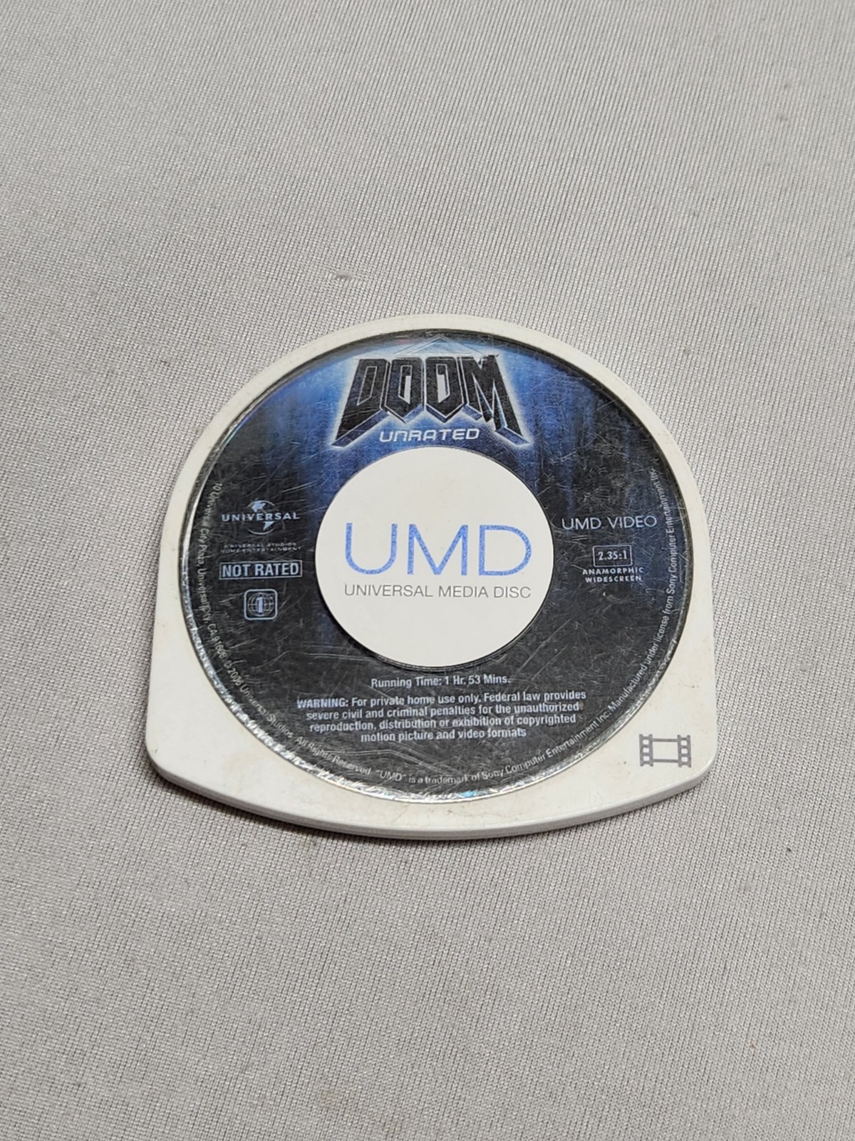 PSP UMD - DOOM (2006) - Unrated - Used / Disc Only